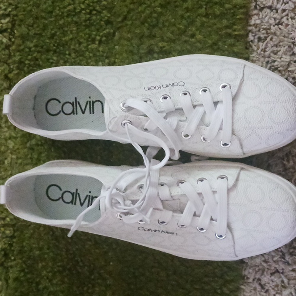 Calvin Klein White Women's Sneakers